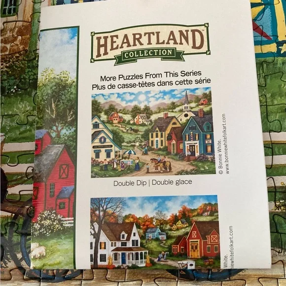 The Quilt Barn Puzzle 550 piece - Picture 7 of 7